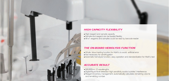 240T/H de Analysator van de bloedchemie