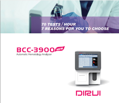 Bcc-3900 Automatische Hematologieanalysator
