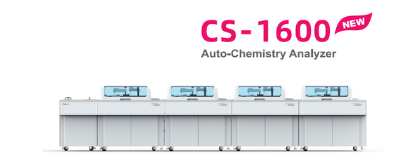 Medisch volledig Auto Modulair Ontwerp Cs-1600 van de Biochemieanalisator 1600 T/H