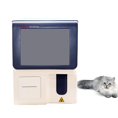 Klinische Auto volledig Geautomatiseerd Cbc van de Hematologieanalysator Machine voor Veterinair Gebruik
