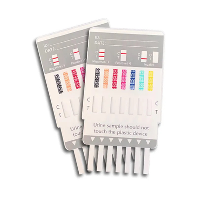 ISO13485 snelle Diagnostische testuitrusting 6 Comité de Uitrusting van de Testdipcard van Drugcombo
